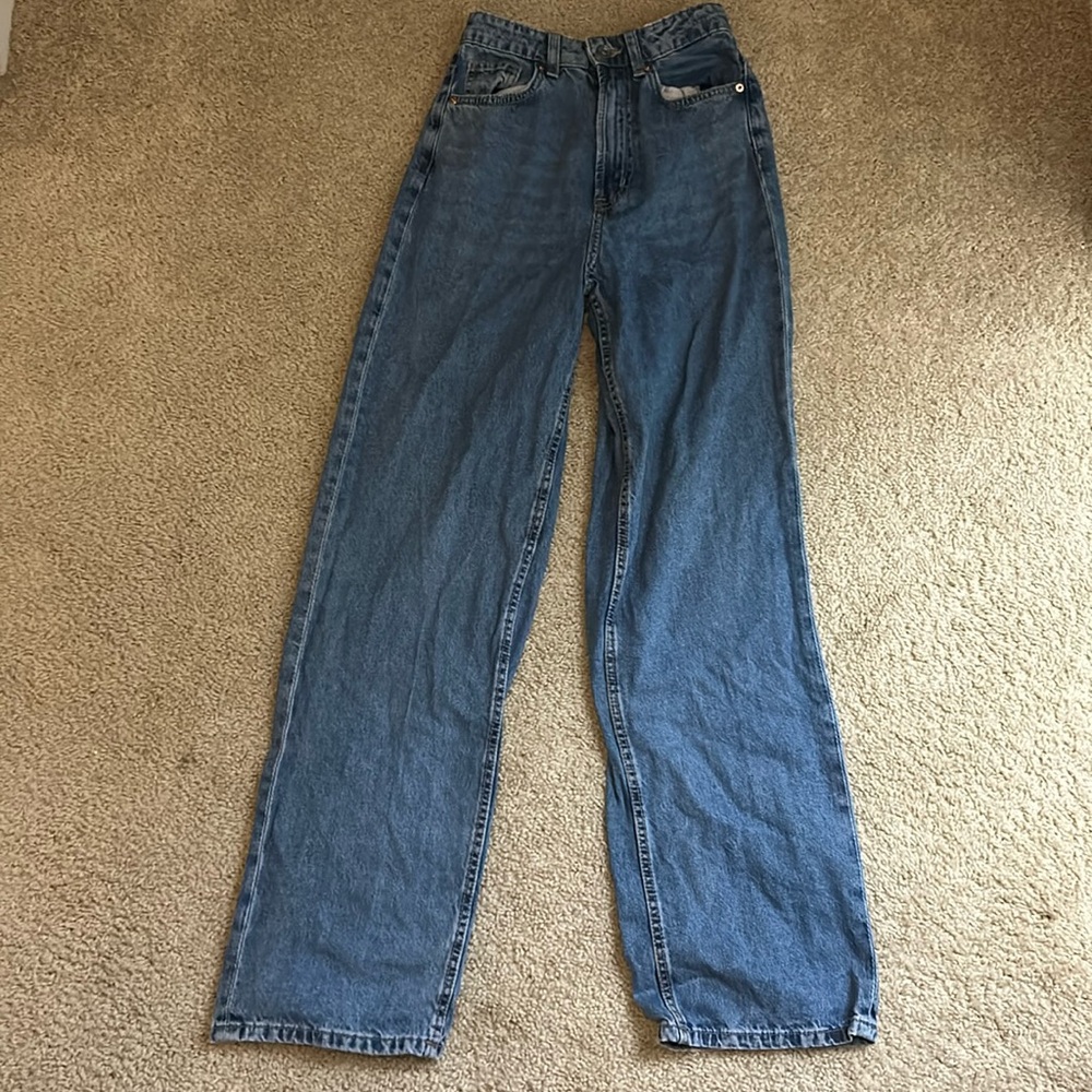 High Ride Wide Leg Jeans - H&M/Divided